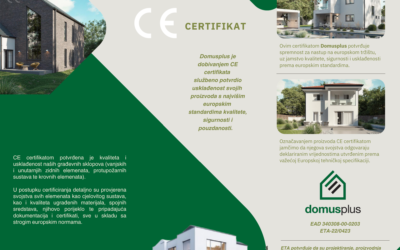 Domusplus I CE certifikat